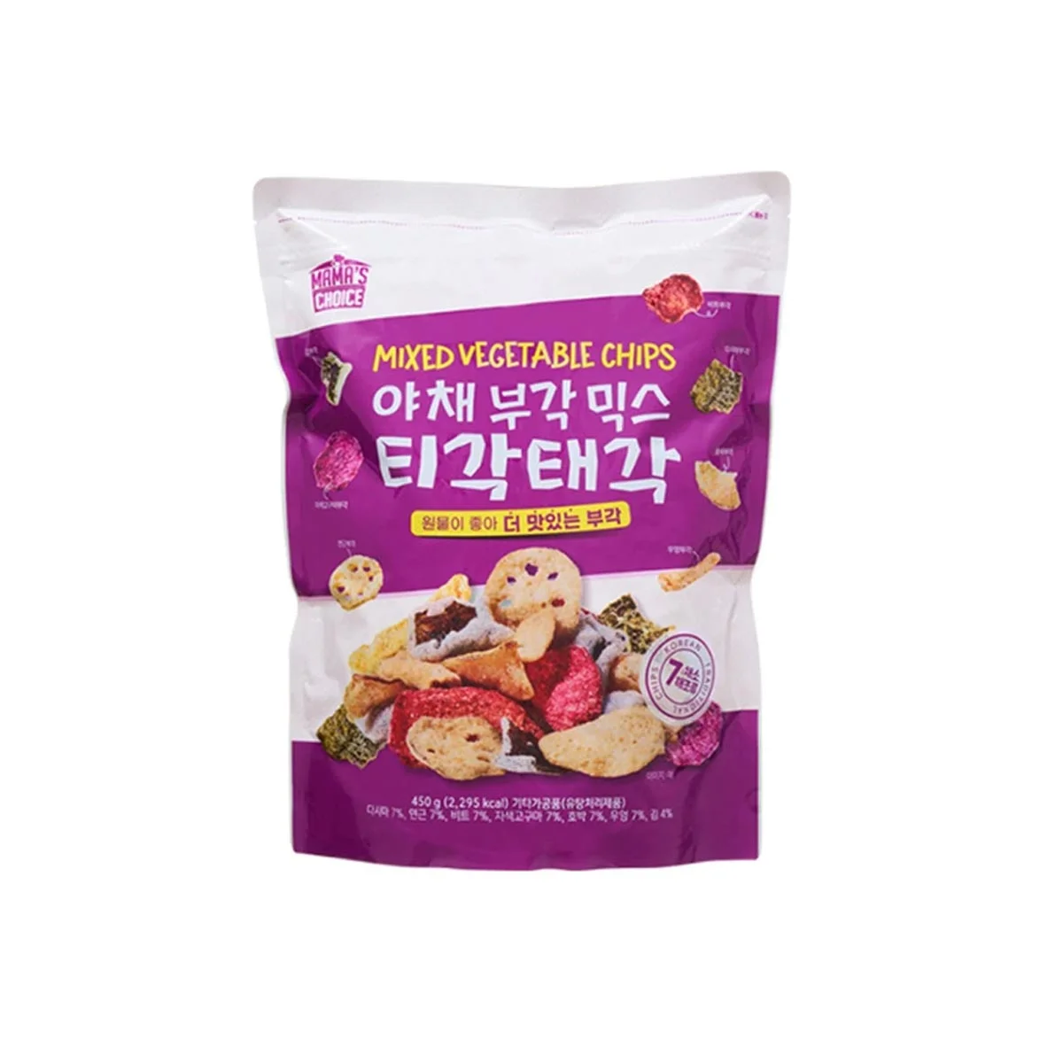 마마스초이스 야채부각 티각태각 450G