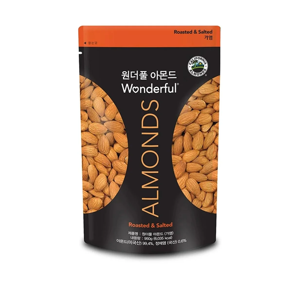원더풀 WONDERFUL 가염 아몬드 950G