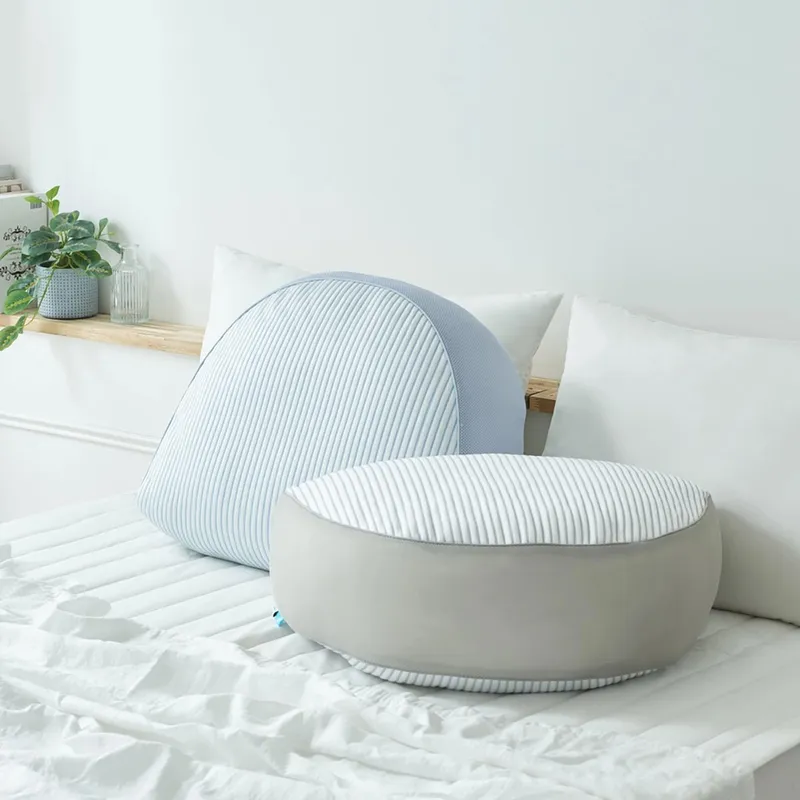 루마인 홈 쿨셸 3D 메쉬 반달 쿠션