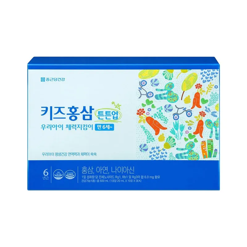 종근당건강 키즈홍삼 튼튼업 20MLX30포