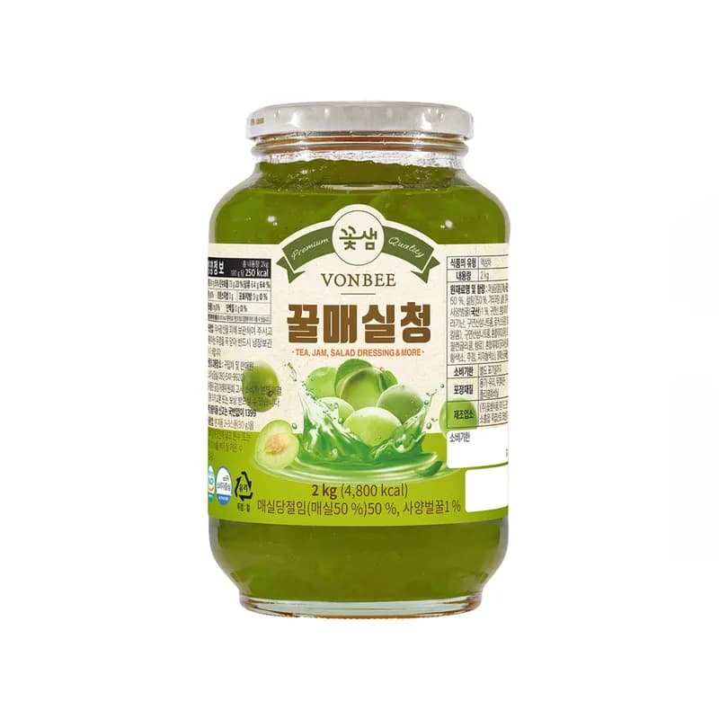 본비 VONBEE 꿀매실청2KG