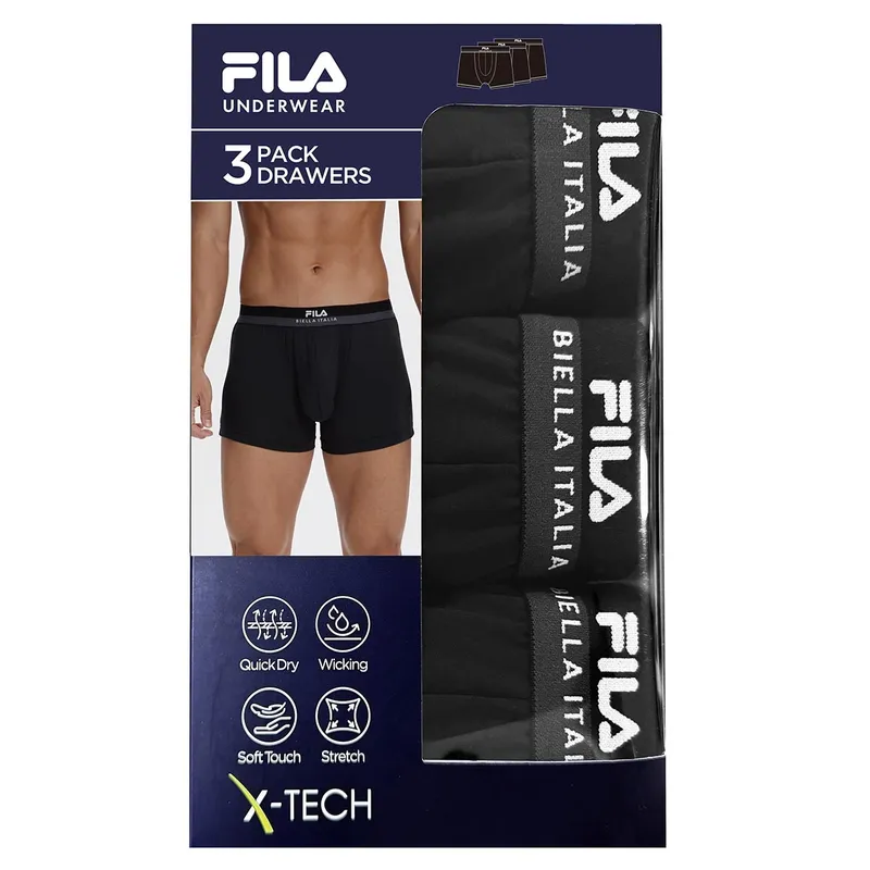 휠라 FILA 남성 브리프 3매 속옷