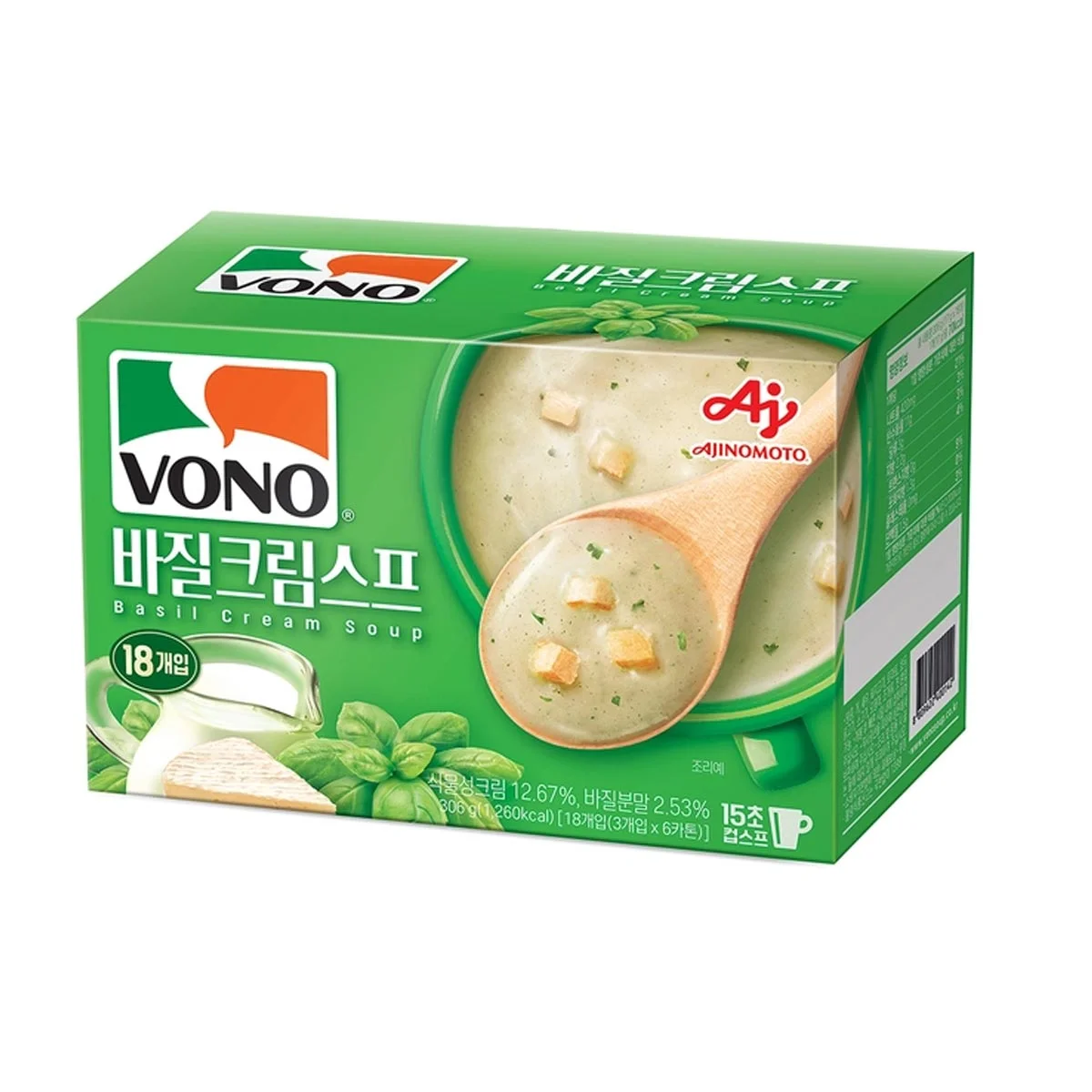 보노 바질크림 스프 17G X 18