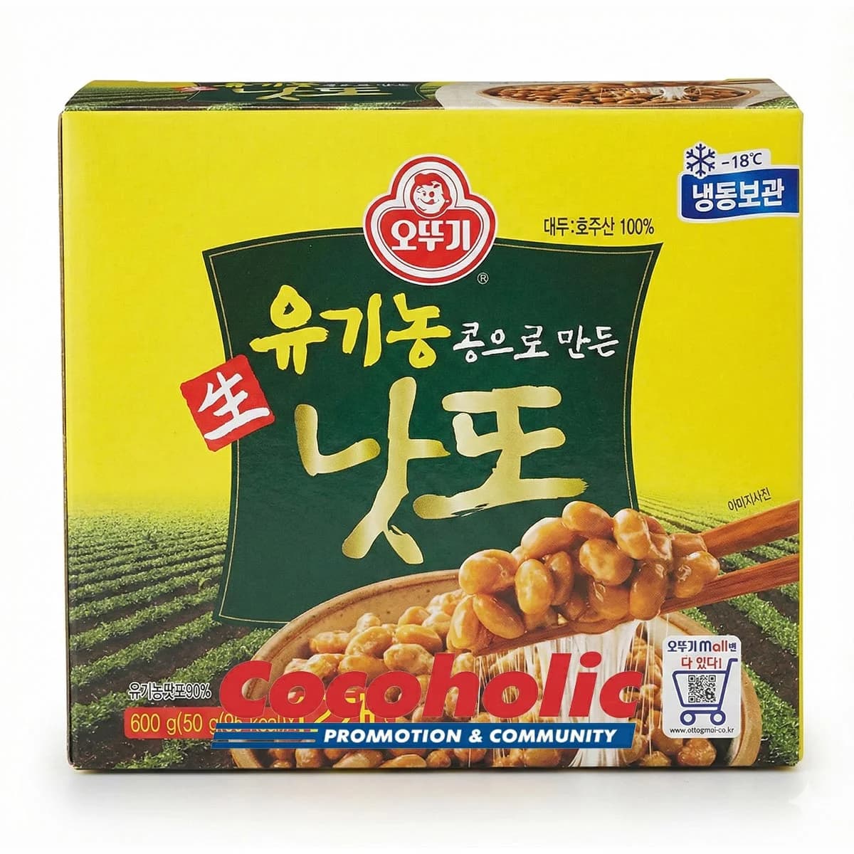 오뚜기 유기농 낫또 (50GX3)X4