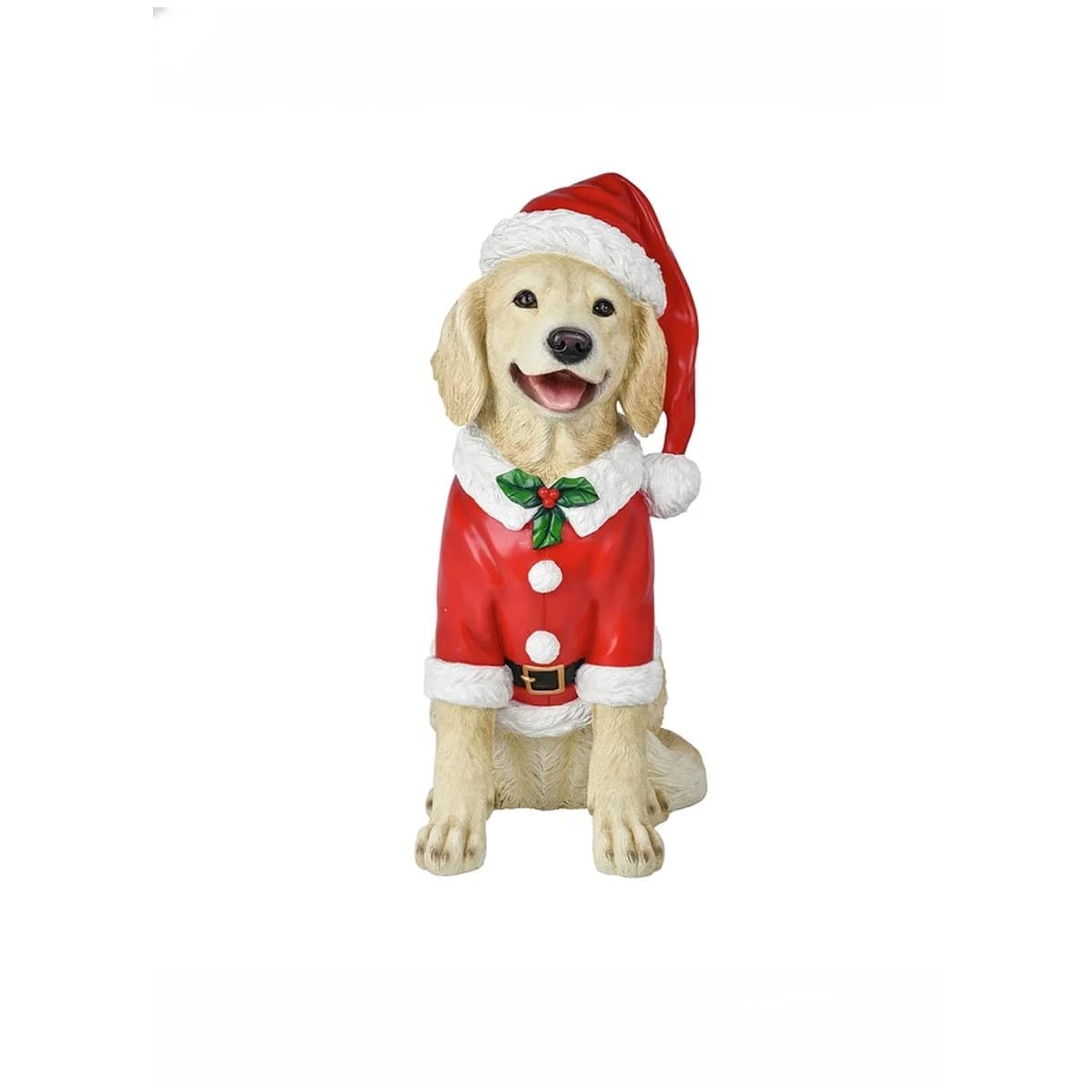 크리스마스 장식 강아지 모형 높이 65CM