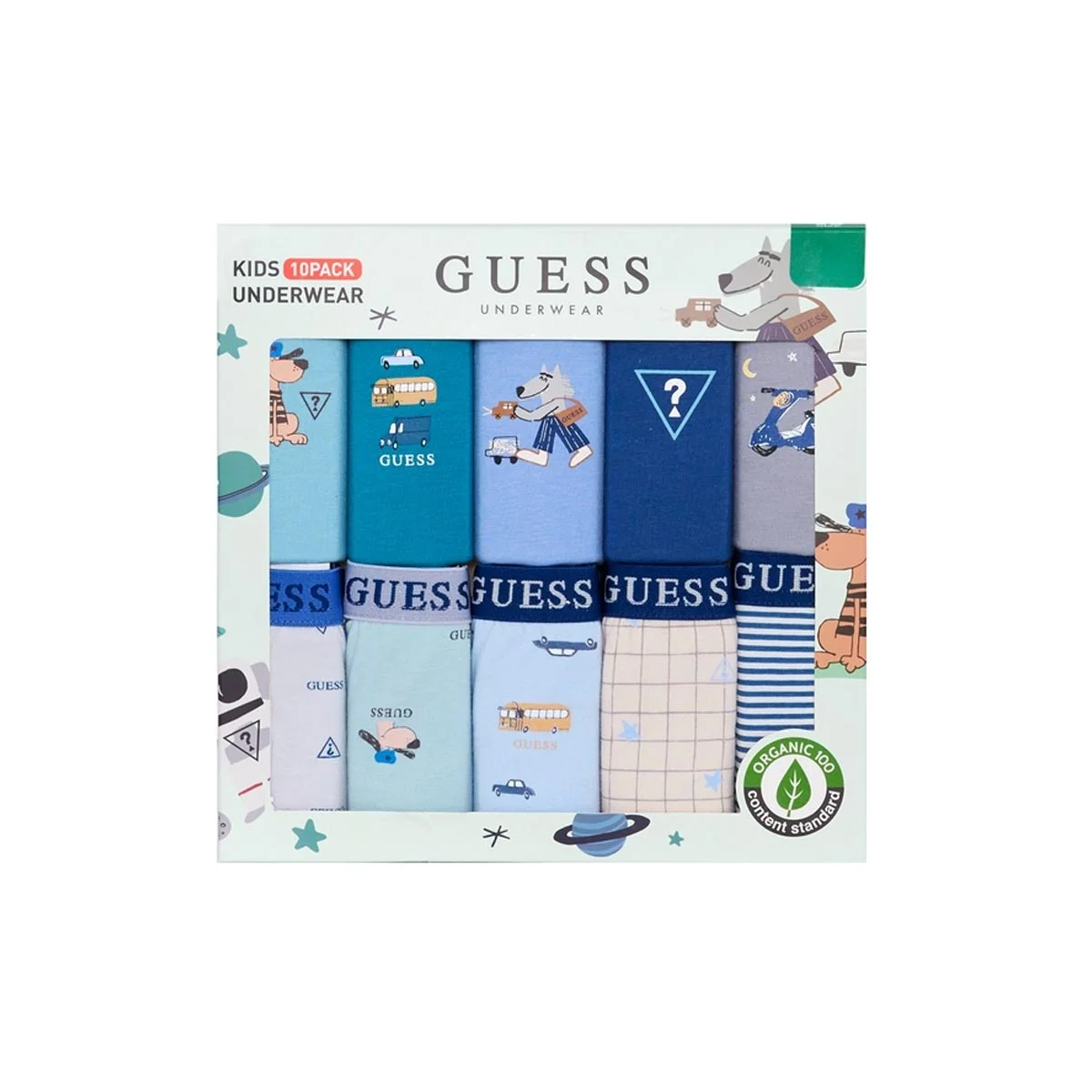 GUESS 아동 팬티 10매 65-85 ASIAN SIZE