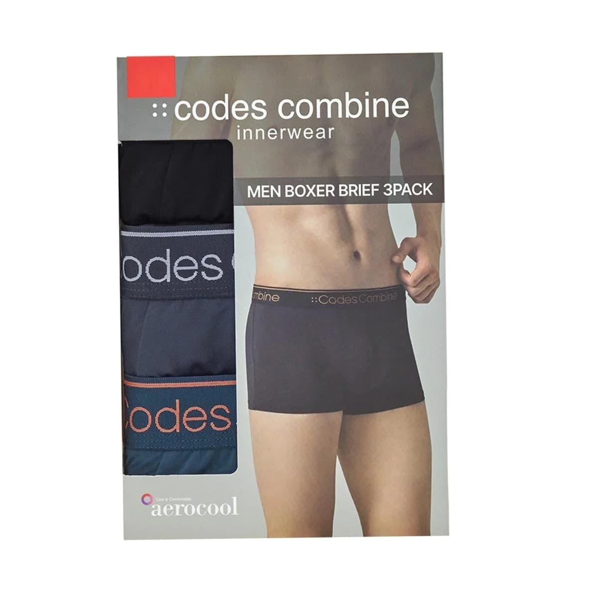 CODES COMBINE 남성브리프 3매 M - XXL ASIAN SIZE