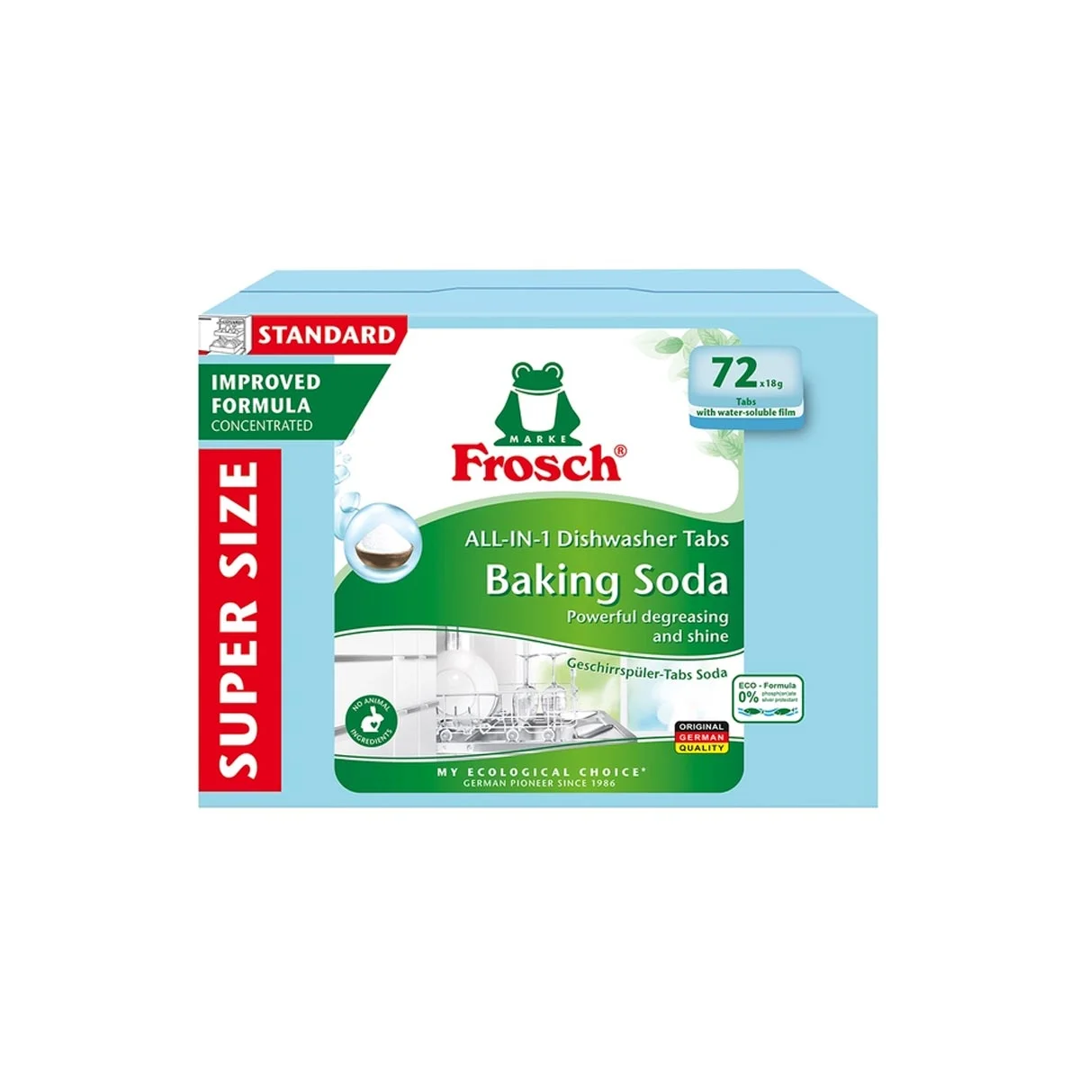 프로쉬 식기세척기세제 18G X 72