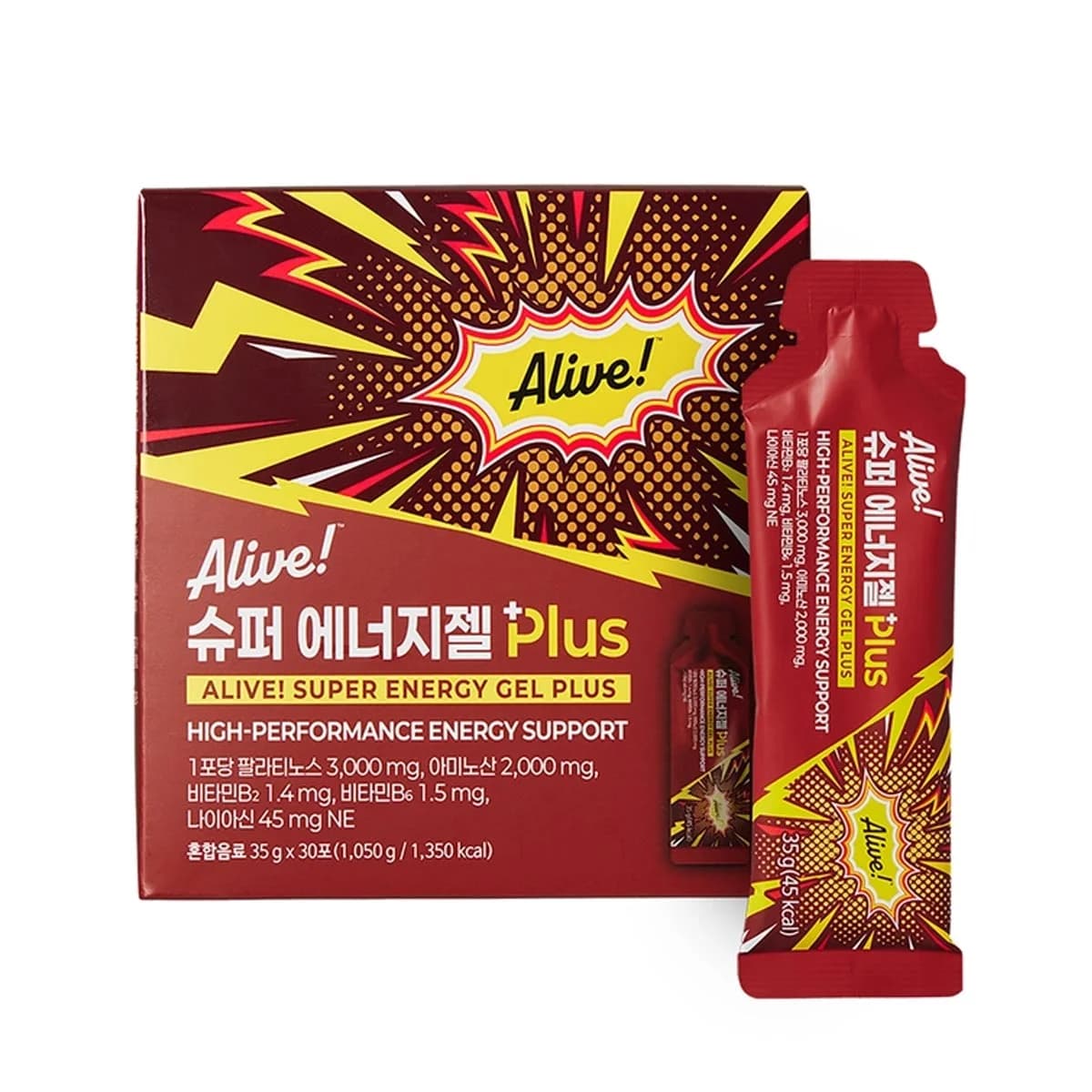 얼라이브 슈퍼에너지젤 35G X 30포