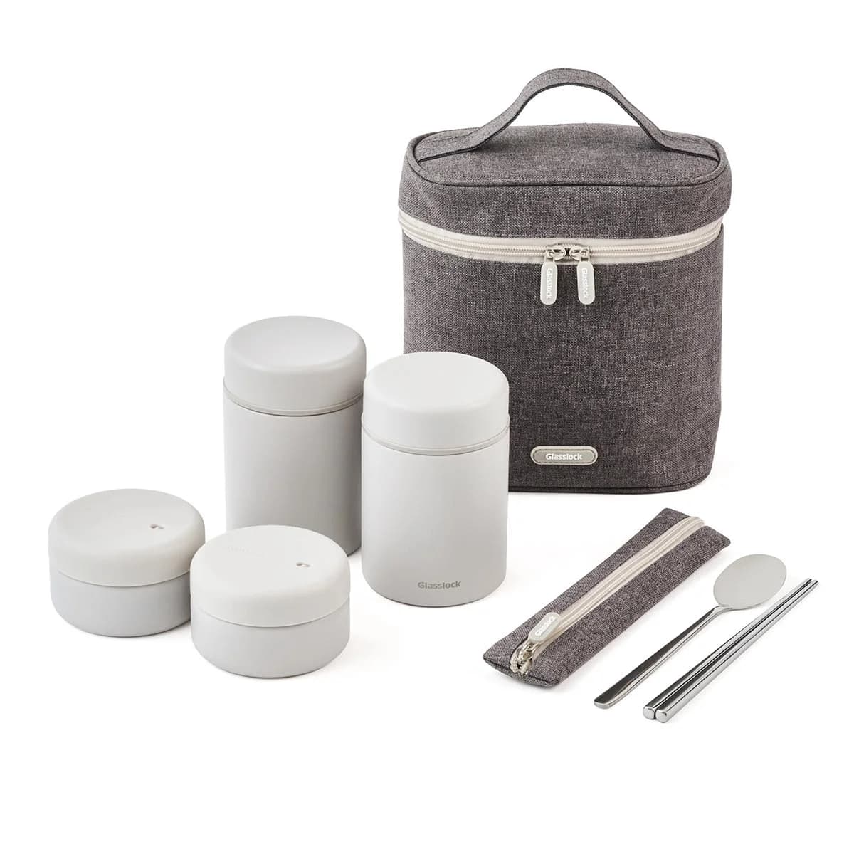 GLASSLOCK 글라스락 보온도시락 8P(휴대가방 포함)