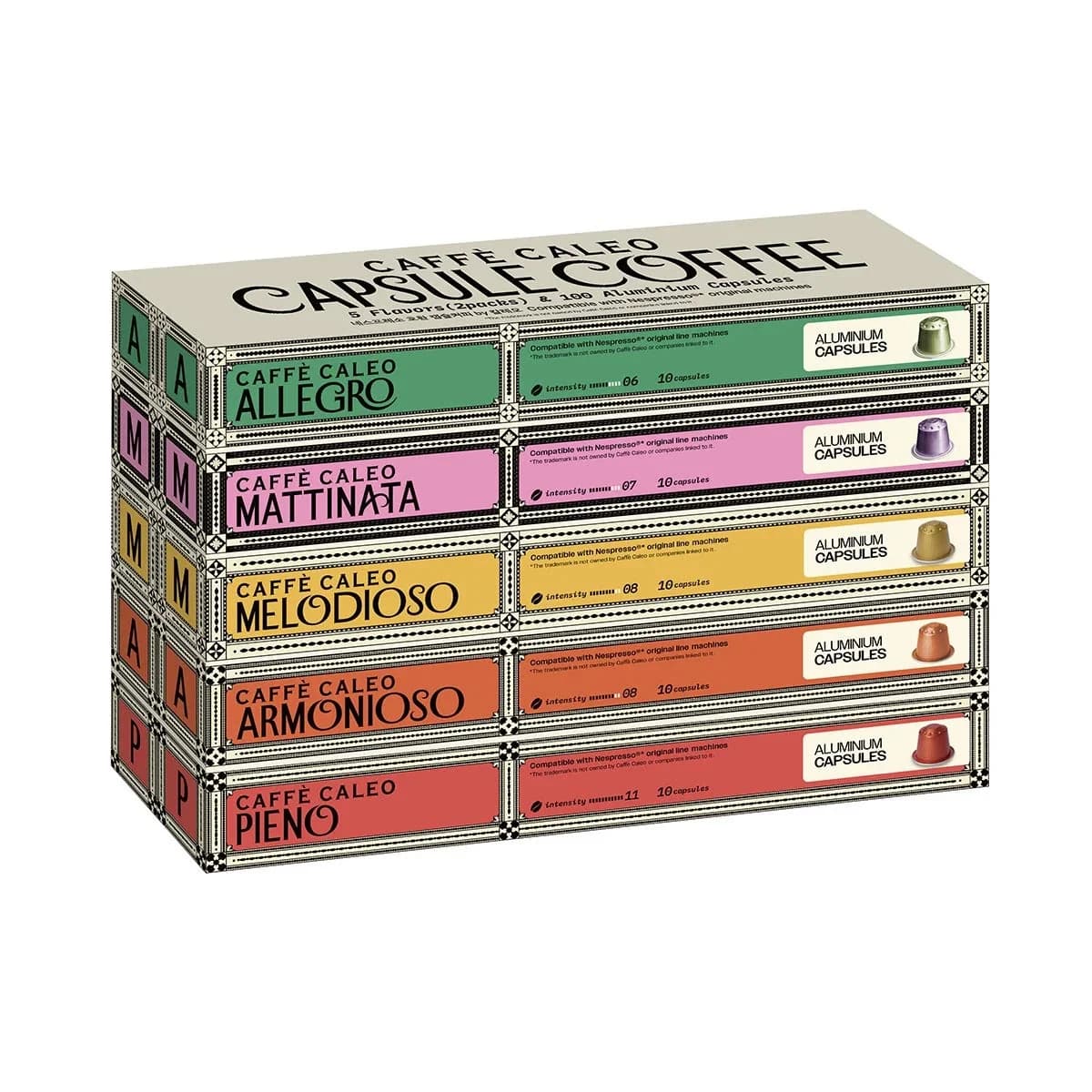 CALEO 칼레오 네스프레소 호환 캡슐커피 100P