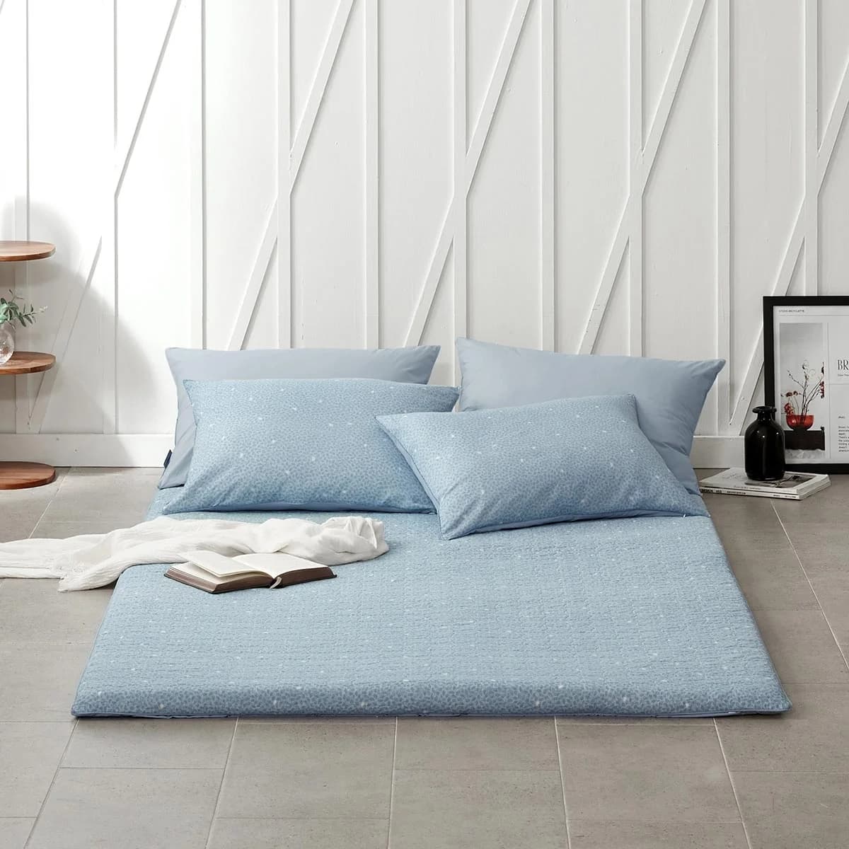 에이프릴앳홈 APRIL AT HOME 워싱면요목화줄누빔 싱글사이즈_105X185CM