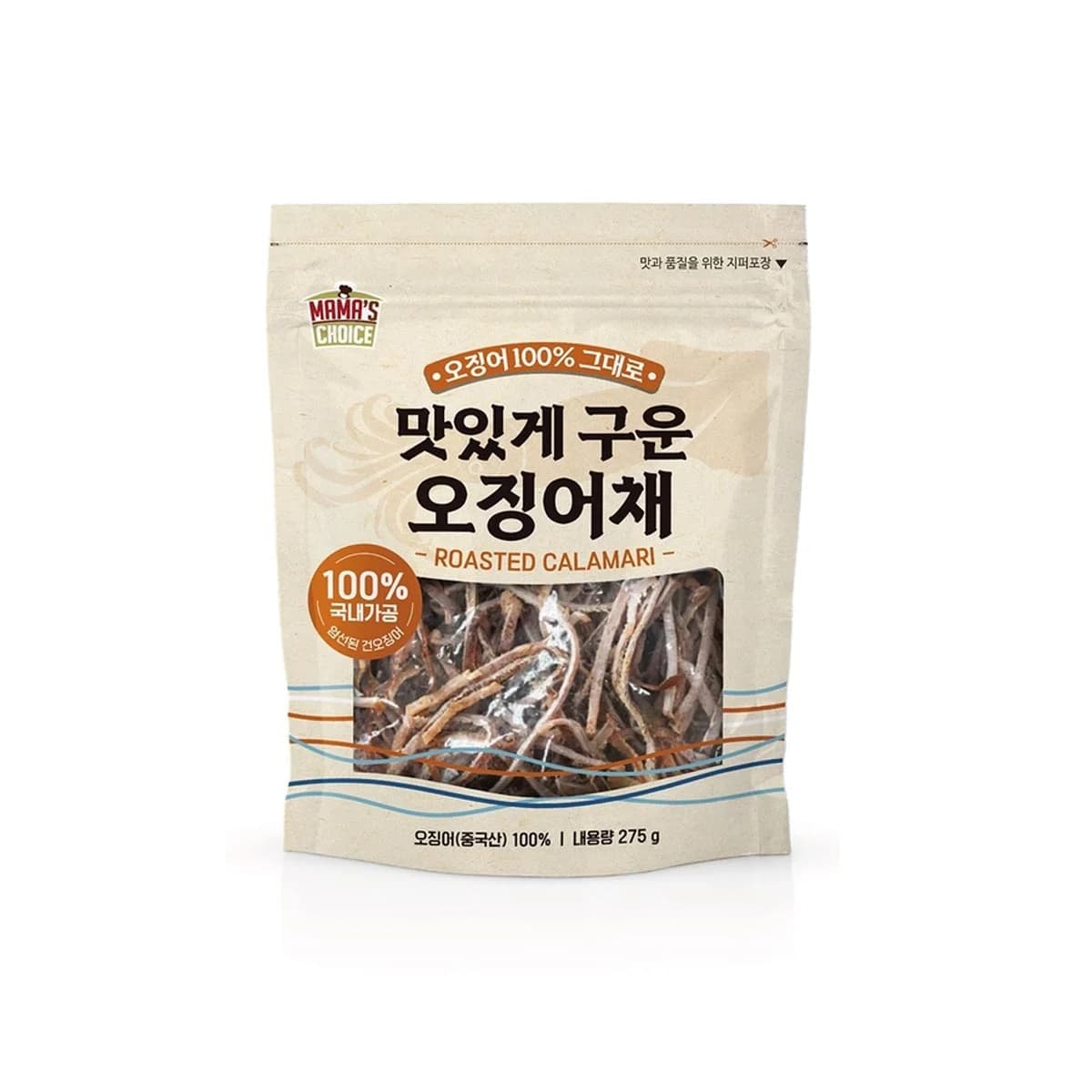 마마스초이스 MAMA'S CHOICE 구운 오징어채 275G