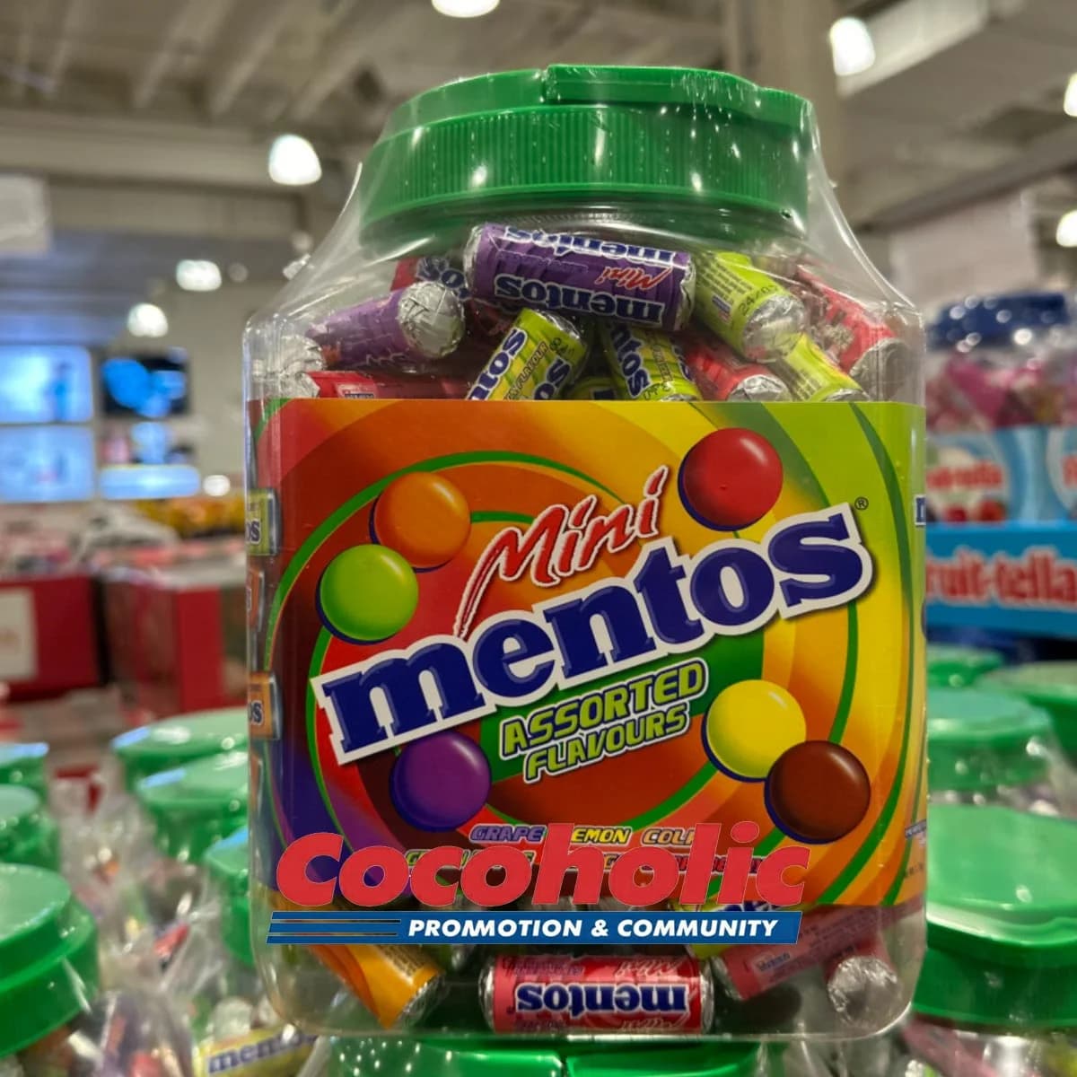 멘토스 MENTOS 미니사이즈 과일맛 1.7KG / 10G X 170