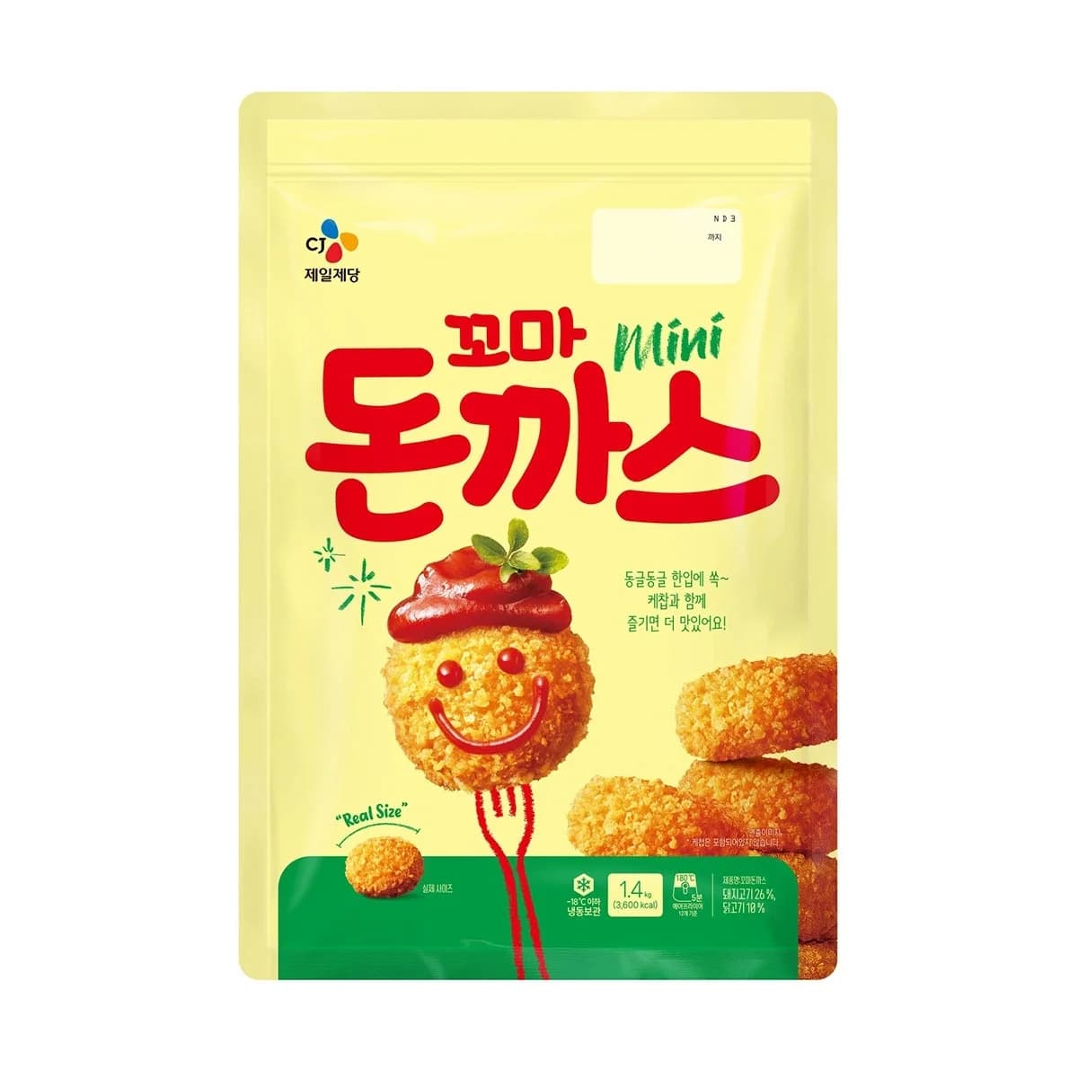 씨제이 꼬마돈까스 1400G