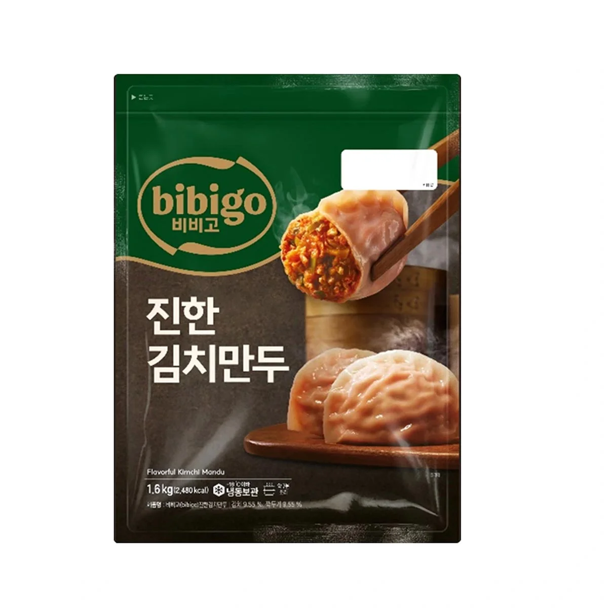 비비고 BIBIGO 수제만둣집 진한 김치만두 1600G