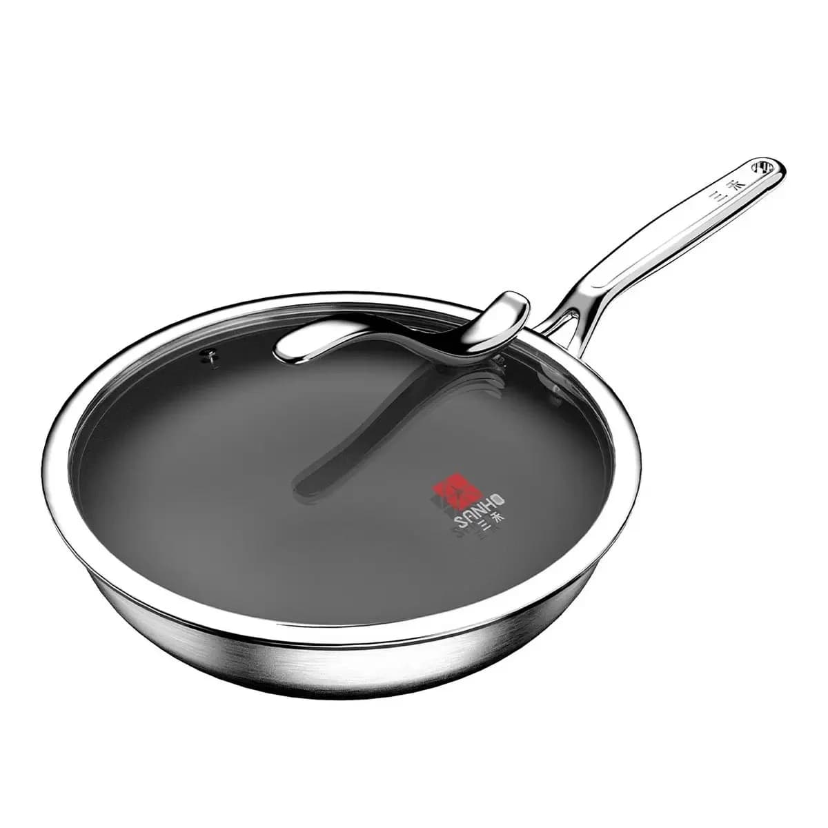 SANHO 산호 티타늄 웍팬 32CM, 인덕션사용가능