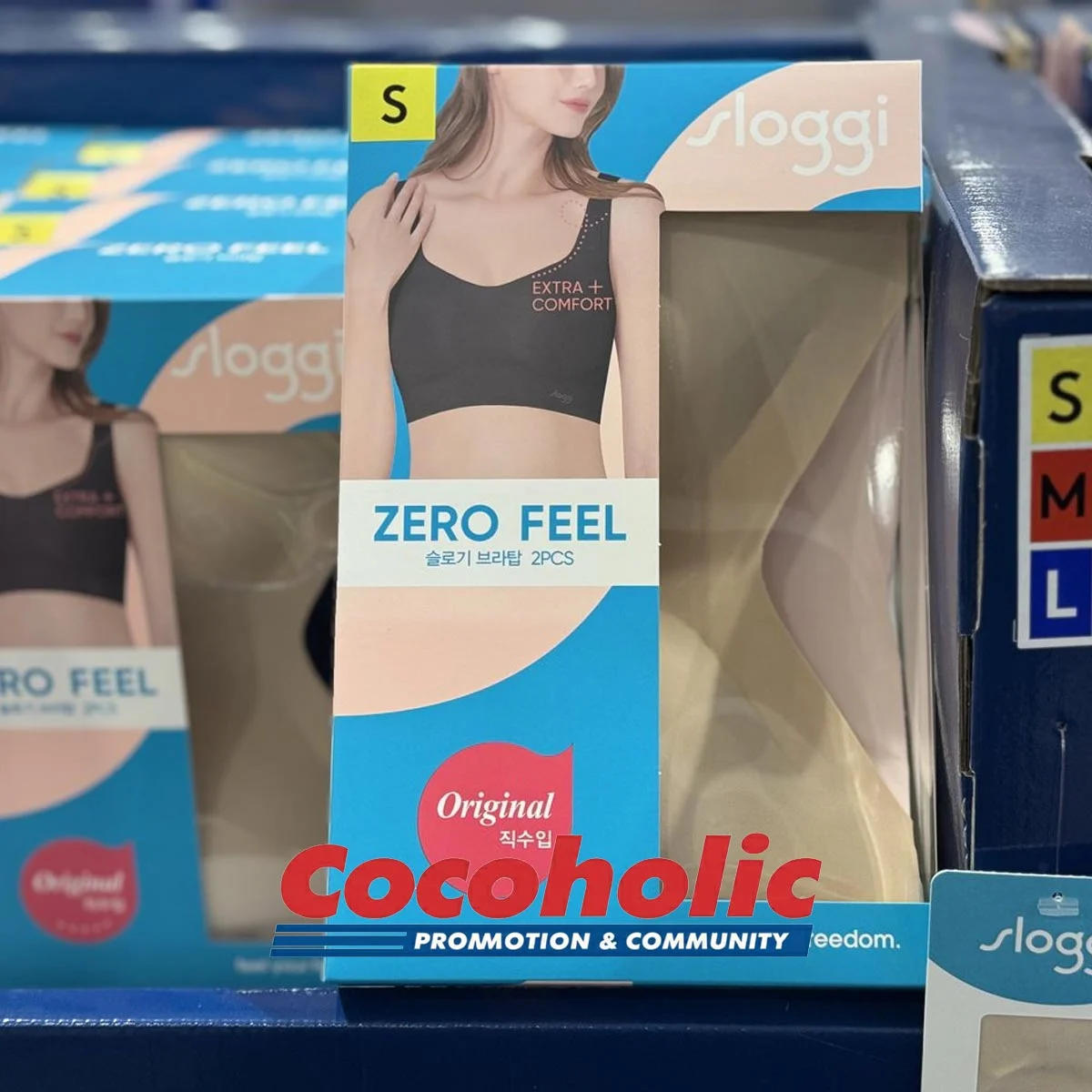 SLOGGI 브라탑 2매 S,M,L ASIAN SIZE
