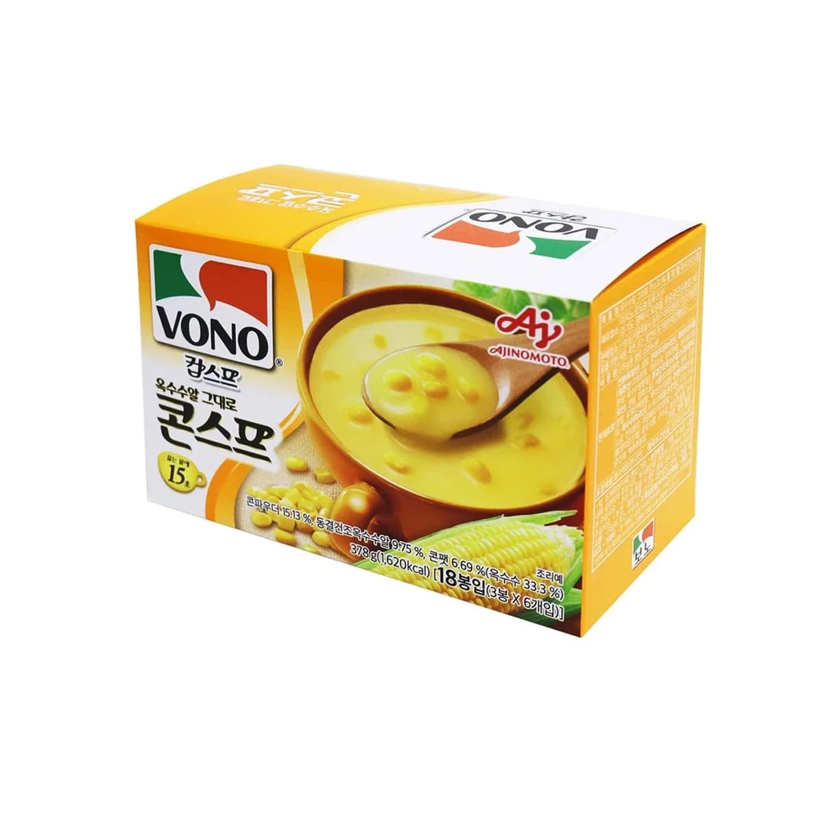 보노 옥수수알 콘스프 21G X 3 X 6