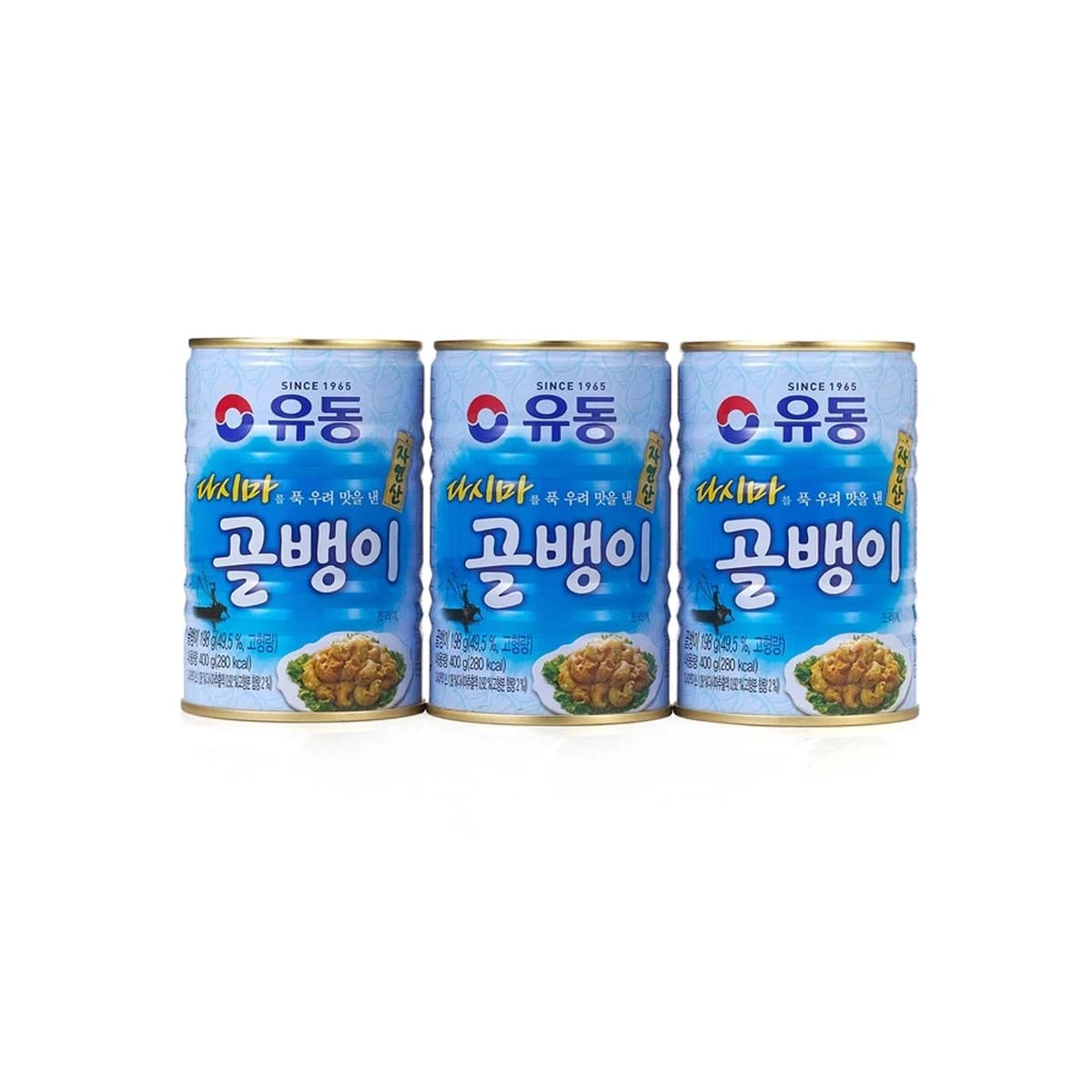 유동 자연산 다시마골뱅이 400G X 3