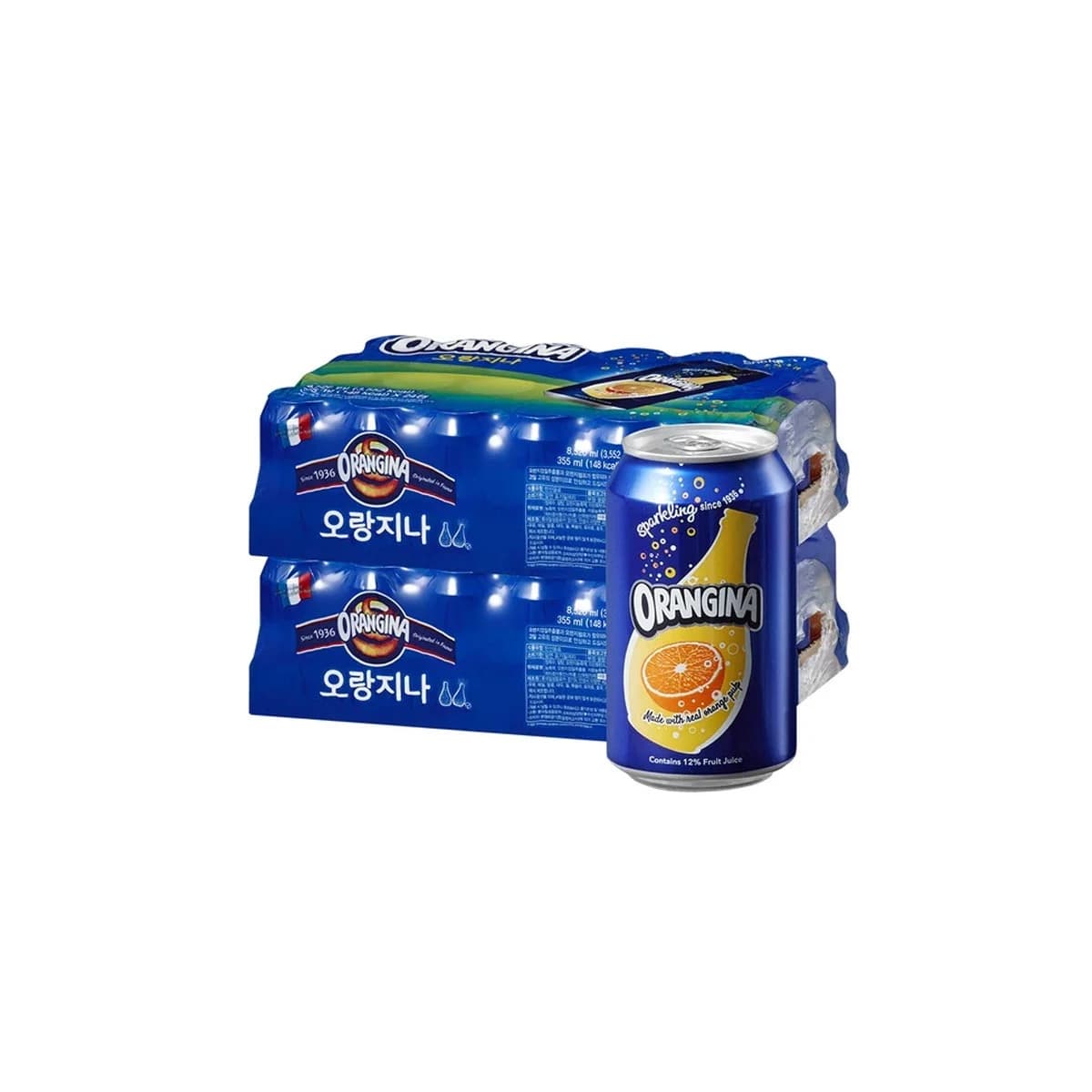 오랑지나 탄산음료 355ML X 24CAN