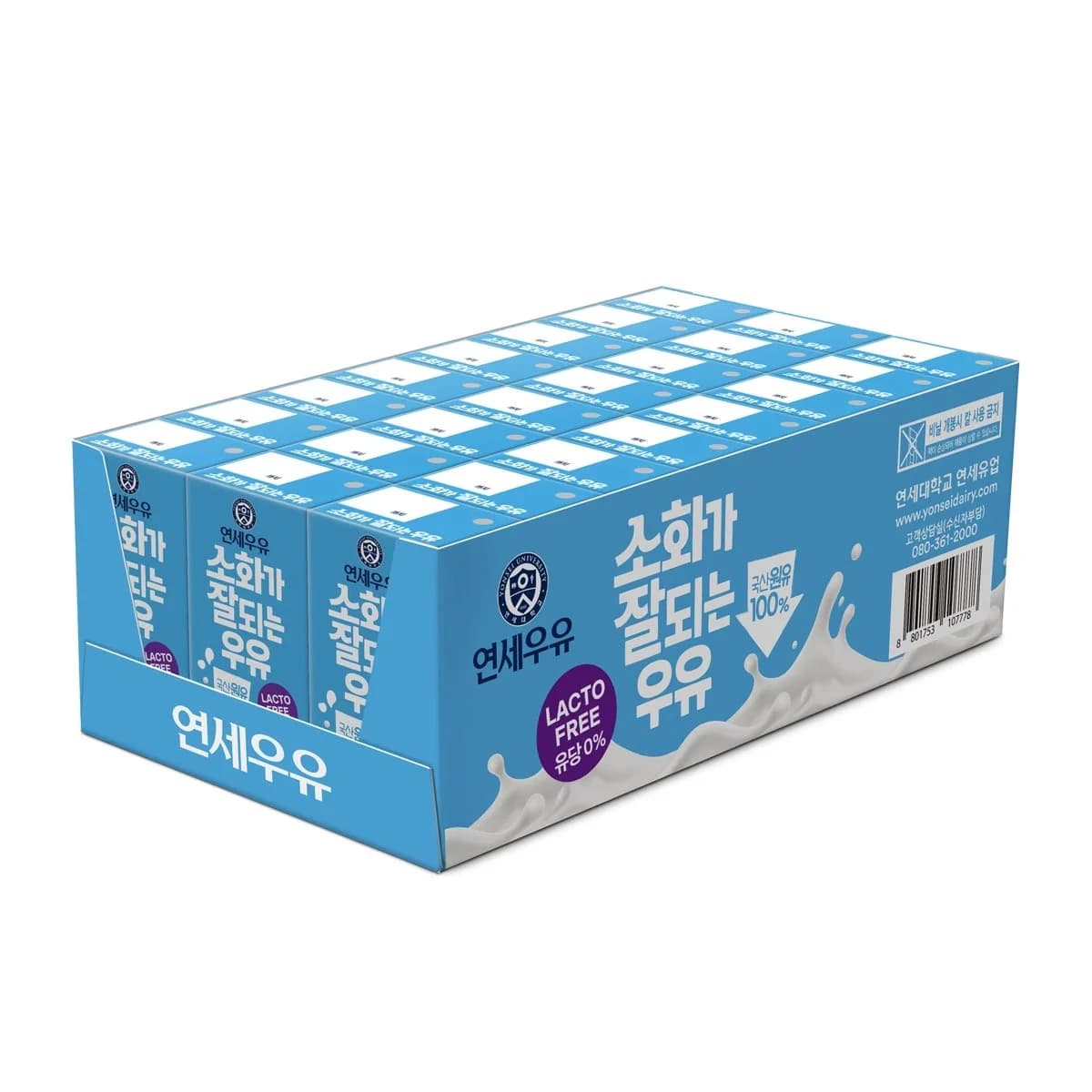 연세우유 소화가 잘되는 우유 190ML X 24