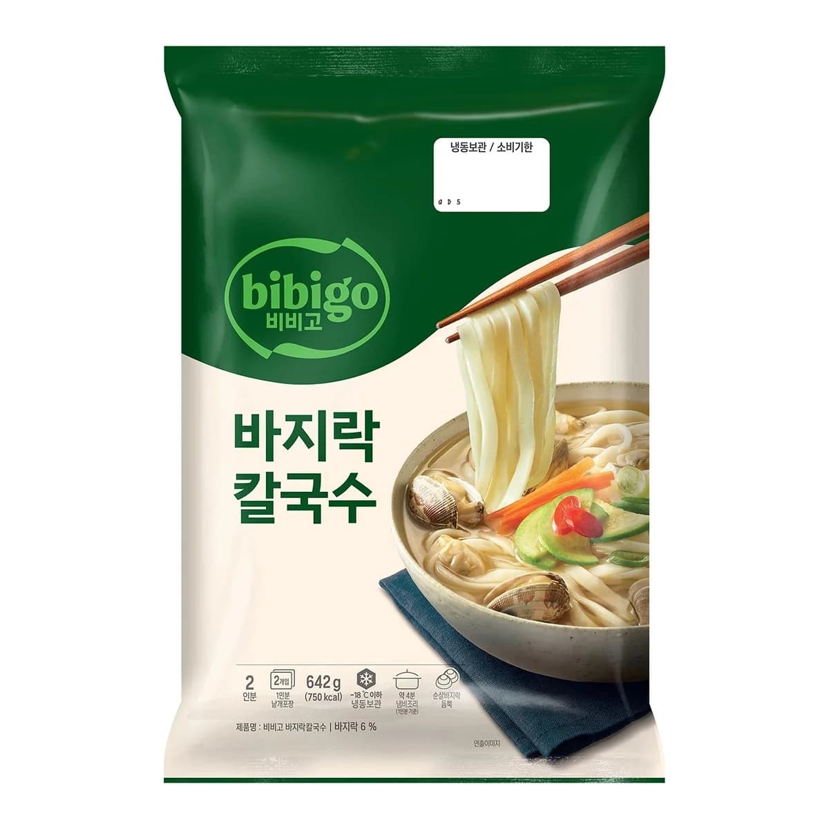 비비고 바지락칼국수 321G X 6