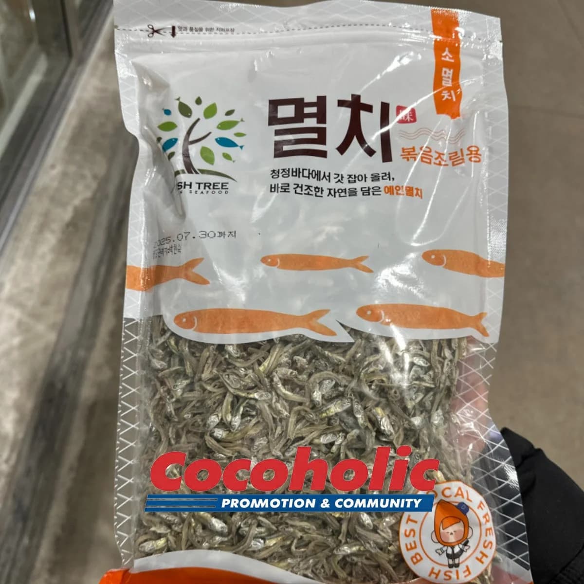 피쉬트리 FISH TREE 볶음조리용 소멸치 480G