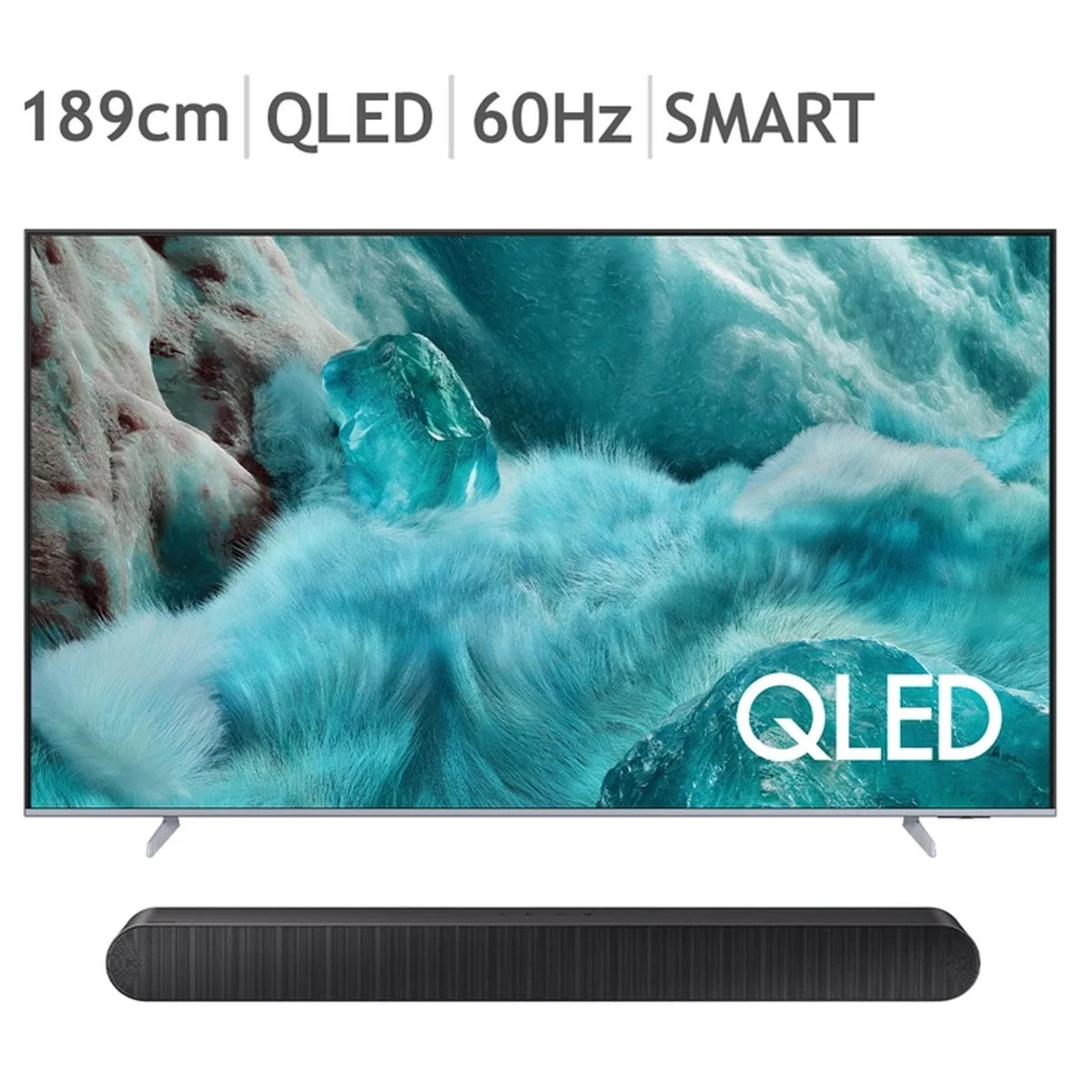 삼성전자 QLED TV 75형 189CM KQ75QF7SAFXKR + S55B