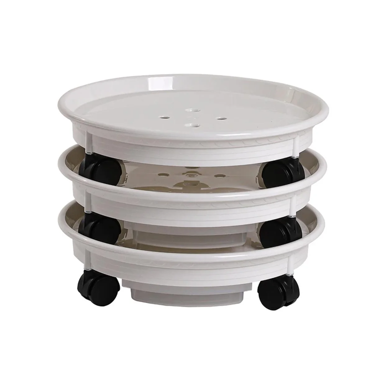 아이리스 IRIS 이동식 화분 받침대 3개입