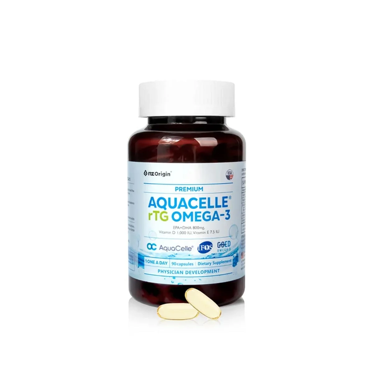 엔젯오리진 NZ ORIGIN 아쿠아셀 RTG 오메가3 90캡슐