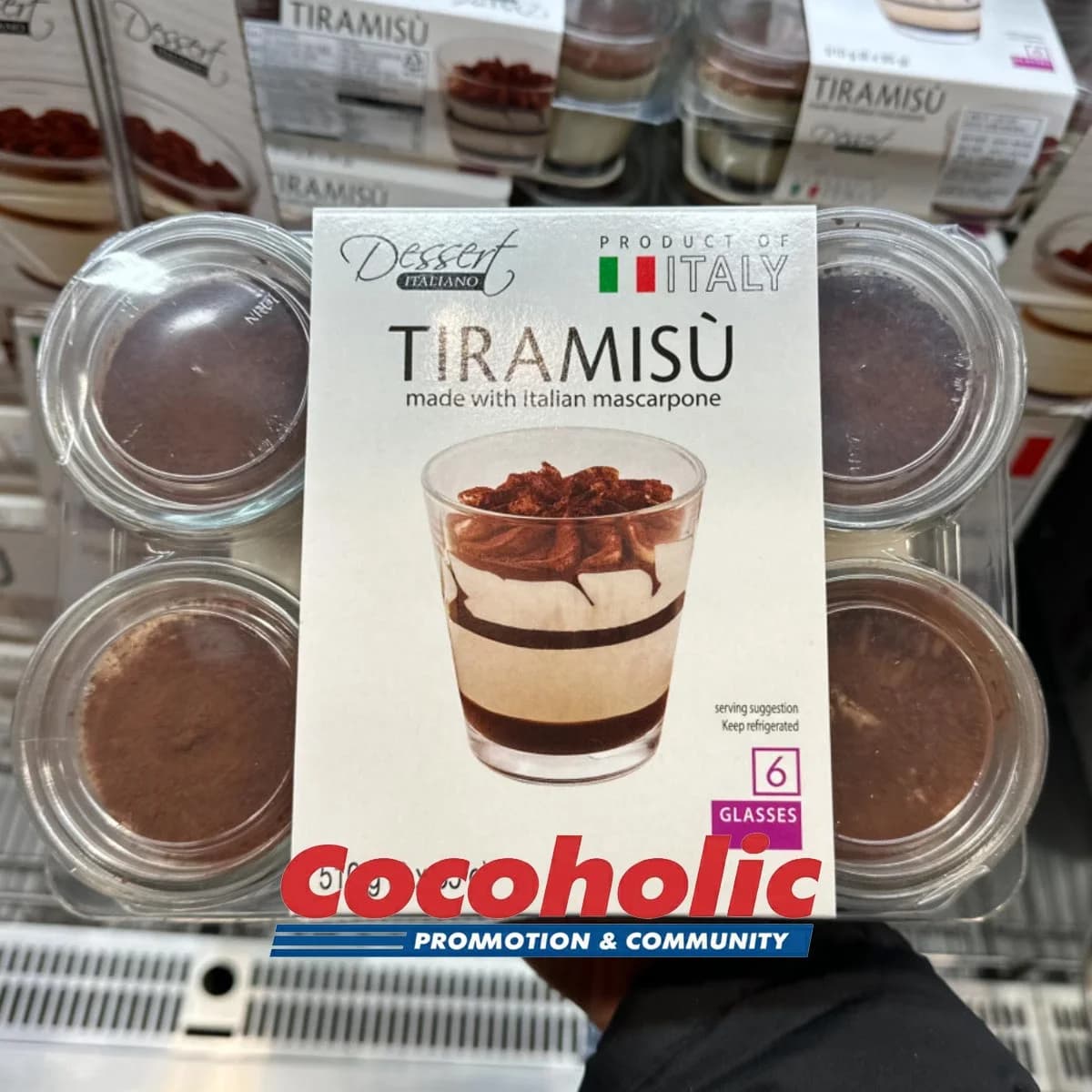 EMMI 이탈리안 티라미수컵 85GX6 원산지:이탈리아