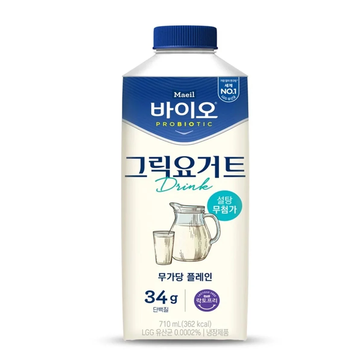 매일바이오 그릭 드링킹 플레인 710MLX2 (무가당)