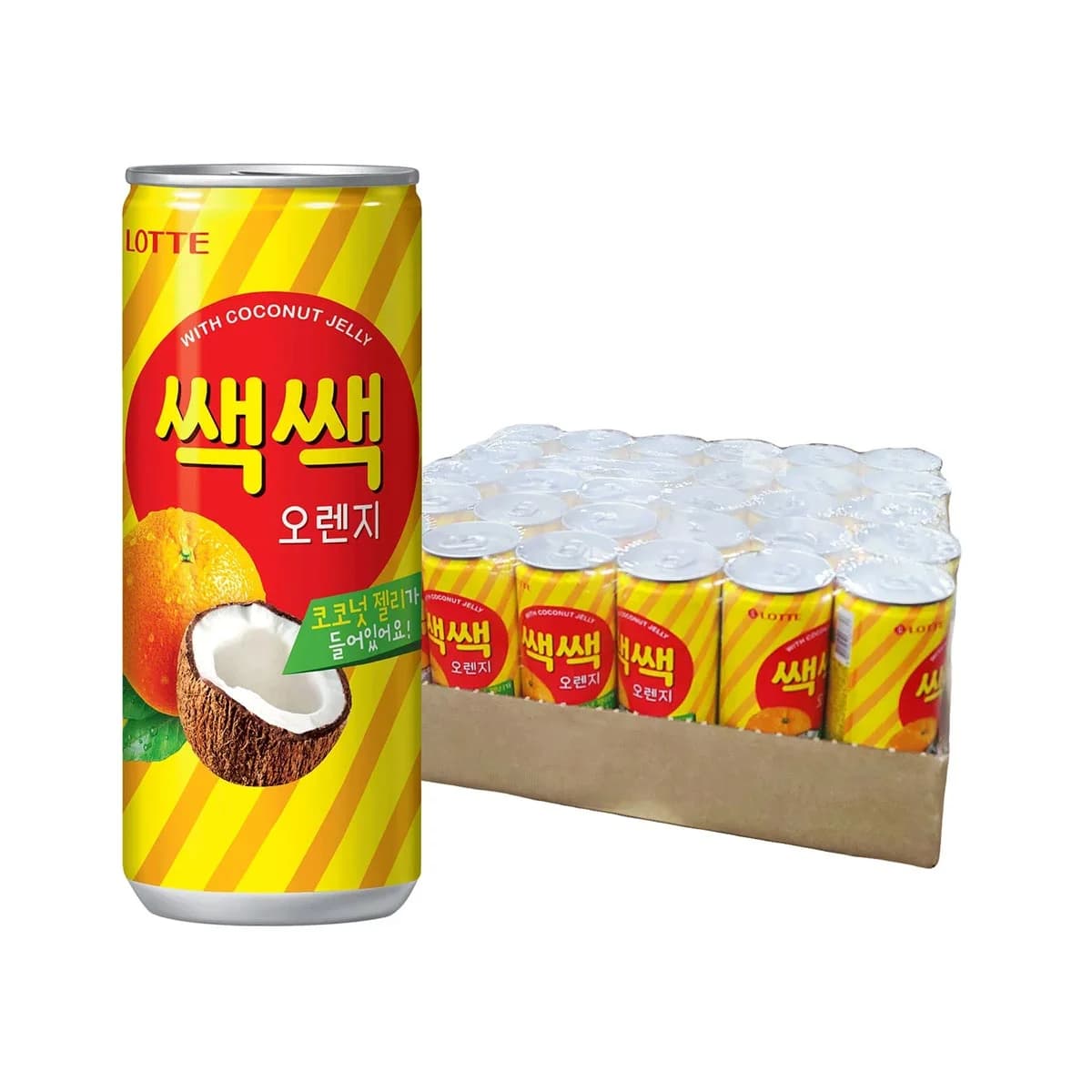 롯데 쌕쌕 오렌지주스 240ML X 30