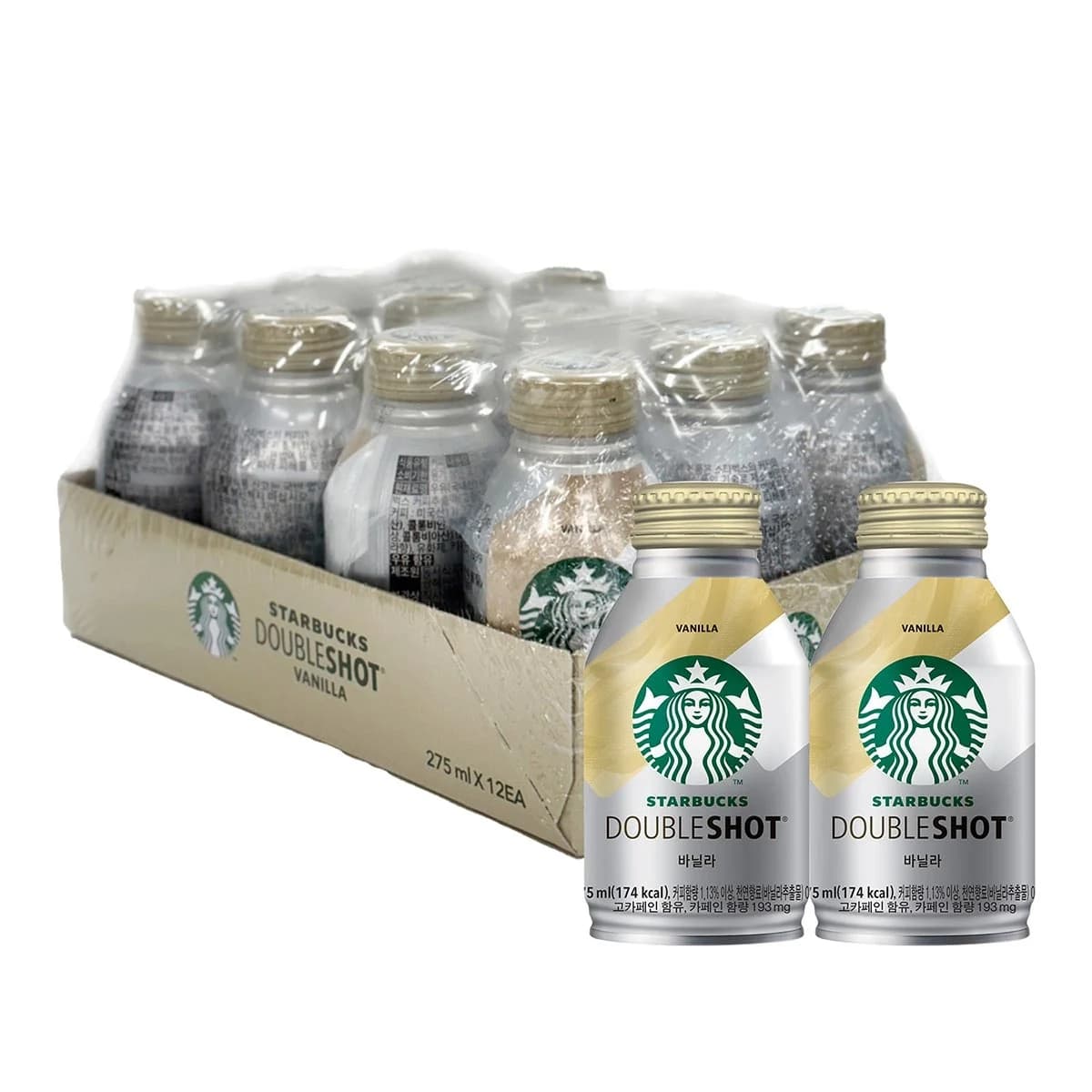 스타벅스 더블샷 바닐라 275ML X 12병