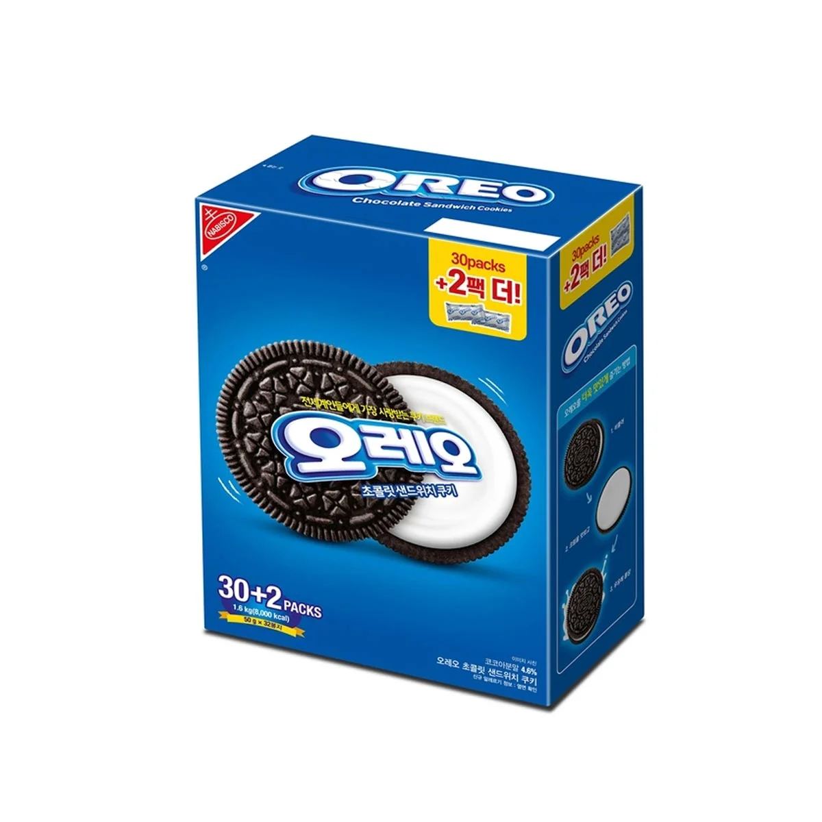 나비스코 NABISCO 오레오 쿠키 1.6KG / 50G X 32