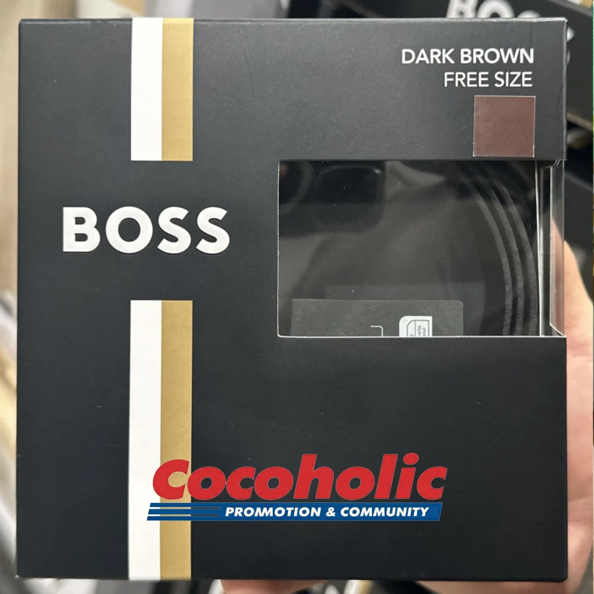 보스 BOSS 소가죽 벨트 FREE SIZE