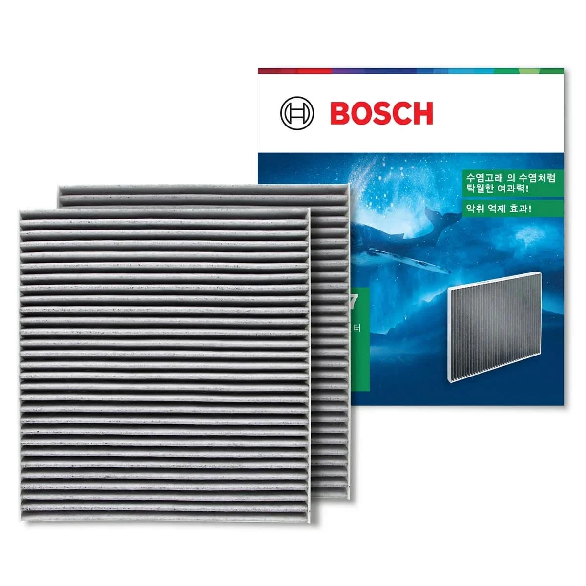보쉬 BOSCH 활성탄 에어컨 필터 2개