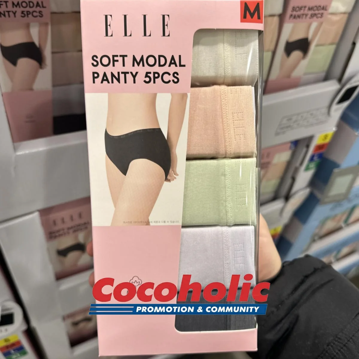 엘르 이너웨어 ELLE 모달 팬츠 5매